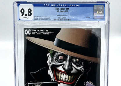 THE JOKER #15 THE KILLING JOKE  BRIAN BOLLAND GRADED CGC 9.8 BATMAN DC COMICS