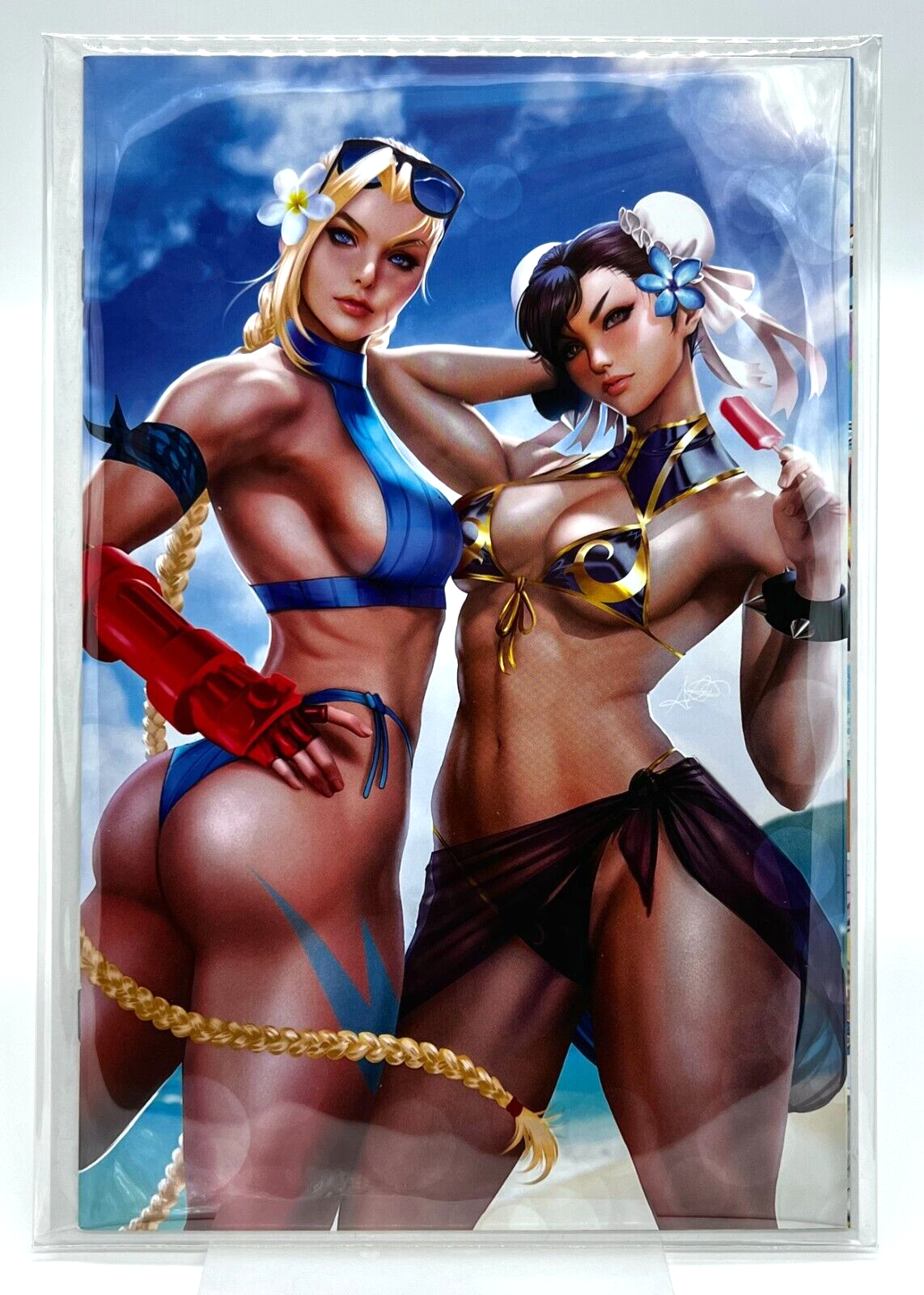 Street Fighter Swimsuit Special CHUN LI CAMMY Ariel Diaz LIMITED 500 NYCC 2023