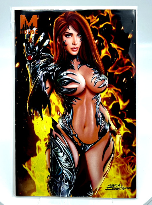 M HOUSE WITCHBLADE FERNANDO ROCHA VIRGIN LIMITED EDITION MELINDA'S COMICS