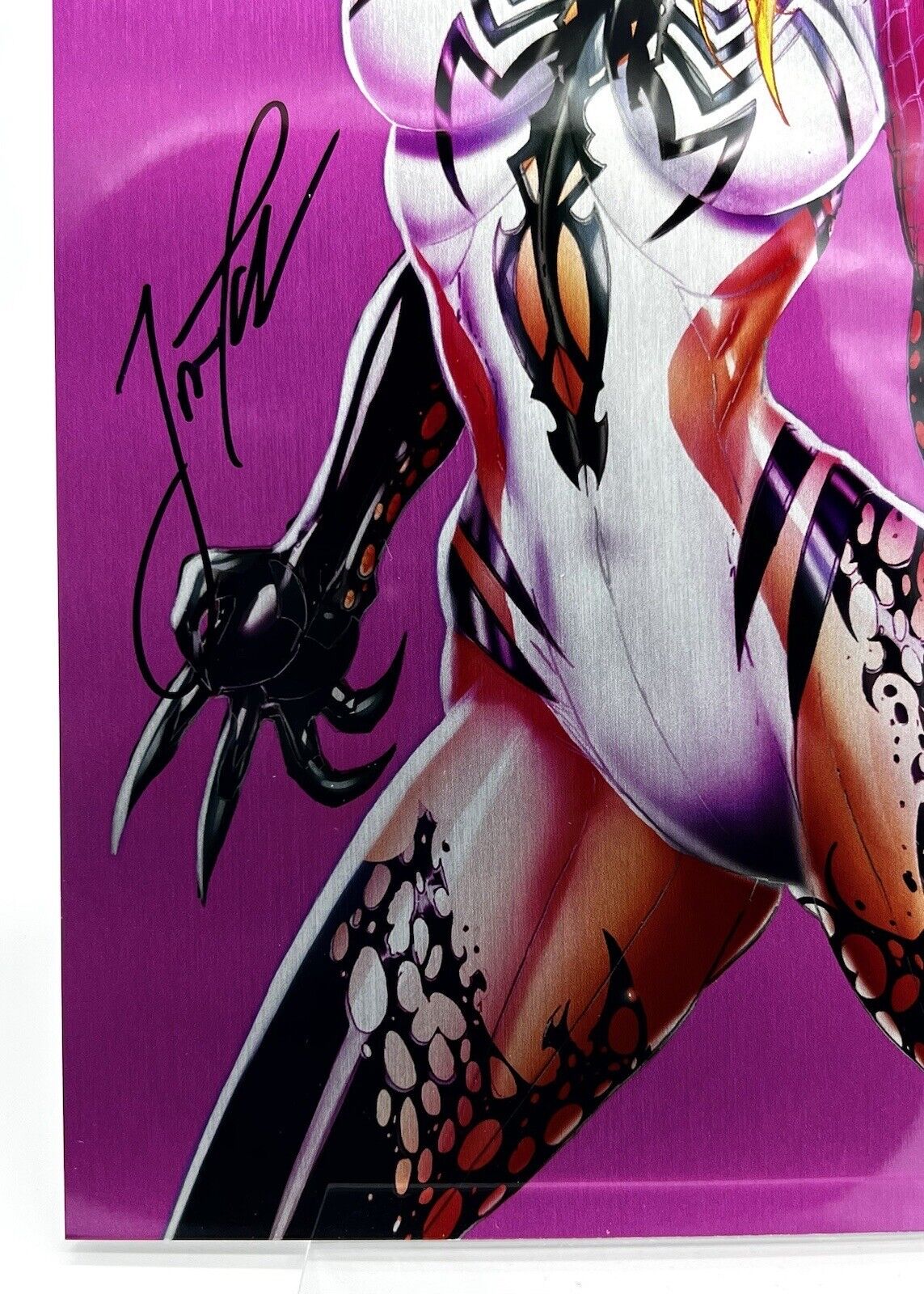 Daughters Of Edin Gwenom  Jamie Tyndall Signed Virgin Metal  Limited 50 C2E2