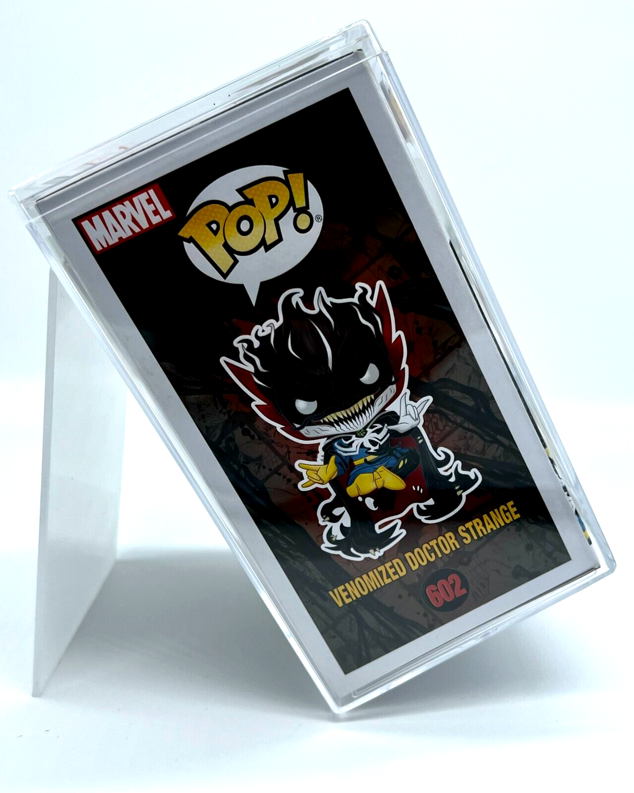 Funko POP Spider-Man Maximum Venom 602 Doctor Strange SIGNED & REMARKED KIRKHAM