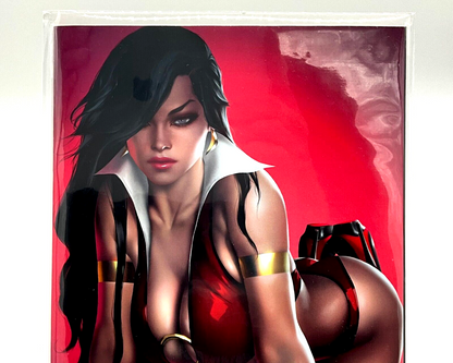 VAMPIRELLA DRACULA  RAGE #4 JOSH BURNS VIRGIN LIMITED EDITION #31/333 COA