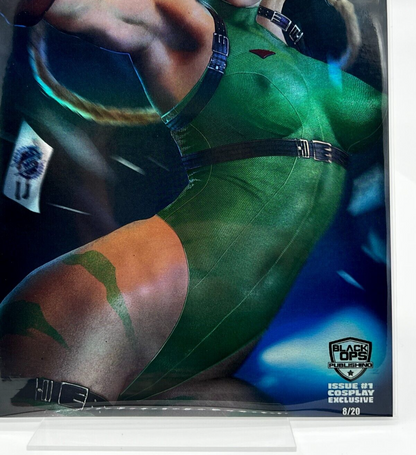 Power Hour #1 Cammy Street Fighter SHIKARII FOIL LIMITED EDITION #8/20