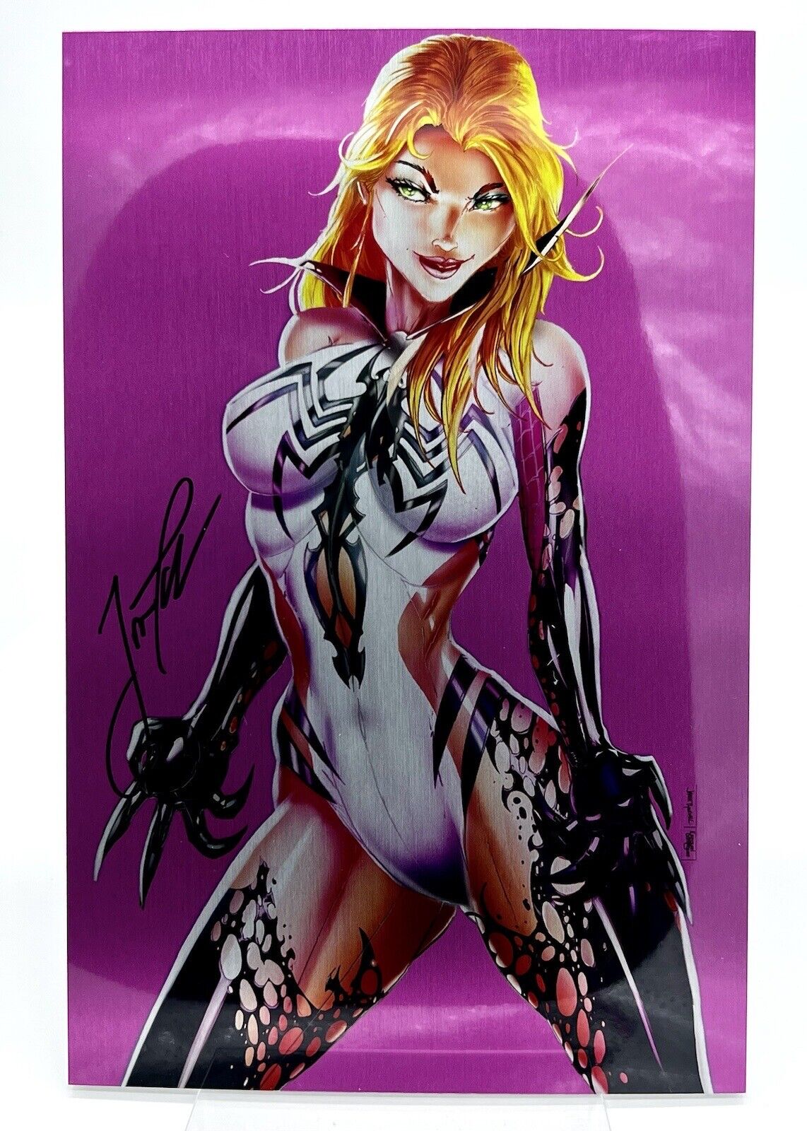 Daughters Of Edin Gwenom  Jamie Tyndall Signed Virgin Metal  Limited 50 C2E2