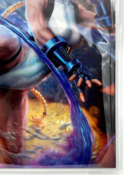 Street Fighter MASTERS #1 CAMMY Ariel Diaz VIRGIN LIMITED EDITION #417/500