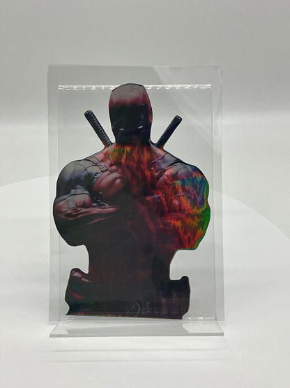 DEADPOOL PREMIUM HOLOGRAPHIC VINYL STICKER MARVEL COMICS