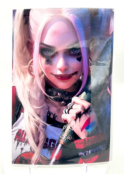 HARLEY QUINN ART PRINT 11X17 INCHES DC COMICS POSTER THE JOKER SUICIDE SQUAD