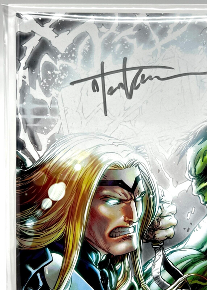 HULK VS THOR BANNER OF WAR ALPHA #1 TYLER KIRKHAM VIRGIN SIGNED LIMITED 1000