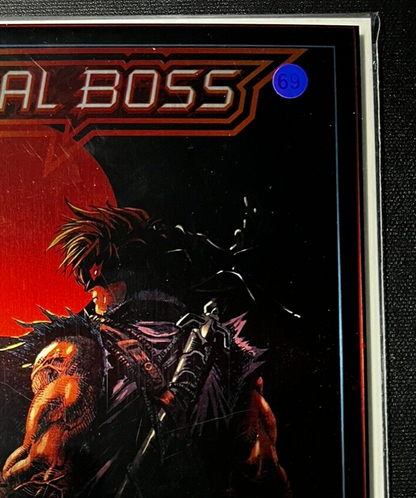 FINAL BOSS #1 TYLER KIRKHAM  METAL COVER LAST RONIN TMNT HOMAGE