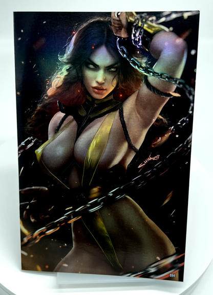 Power Hour #1 Scorpiona Shikarii FOIL LTD Collectors Edition #4/5 MORTAL KOMBAT