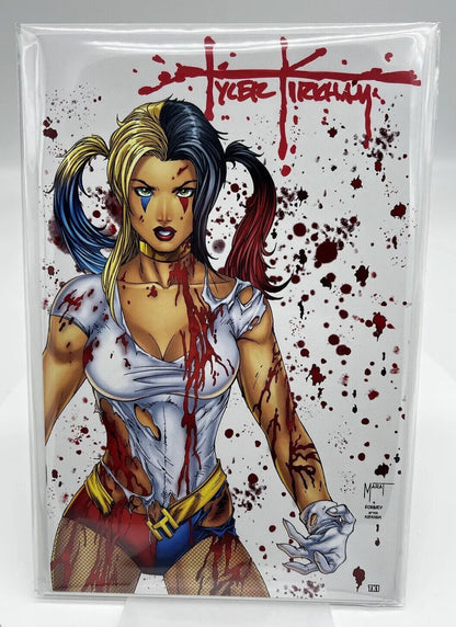 HARDLEE THINN INVINCIBLE BATTLE DAMAGED VIRGIN TYLER KIRKHAM ARTIST EDITION #1/5