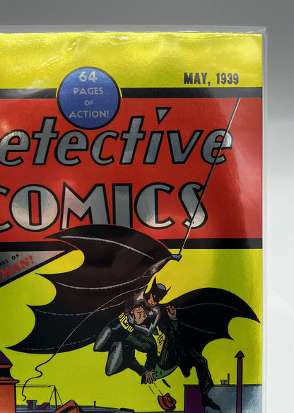 DETECTIVE COMICS 27 FACSIMILE EDITION FOIL LIMITED 1000 NYCC BOB KANE COMIC MINT