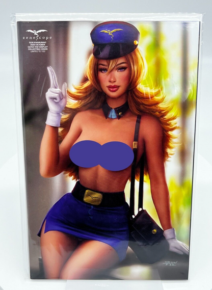 ZENESCOPE 2022 SEPTEMBER CATCH EM SUN KHAMUNAKI LTD 100 POKEMON FLIGHT ATTENDANT