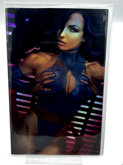 CON ARTIST PSYLOCKE COSPLAY SHIKARII FOIL LIMITED EDITION 10 COPIES X-MEN MARVEL