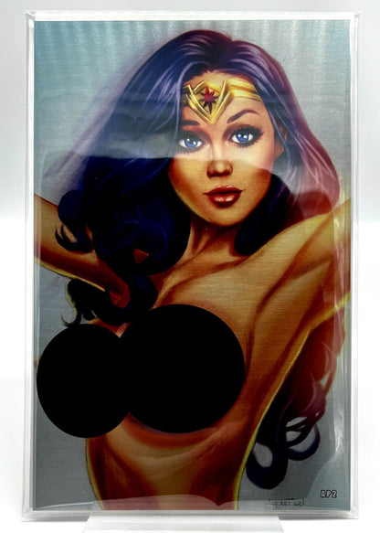 M House Wonder Woman Alfret Le METAL LIMITED EDITION ARTIST PROOF #2/10 MELINDAS