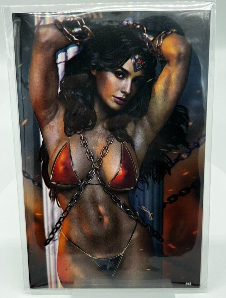 Power Hour #1 Wonder Woman Shikarii Virgin Limited Publisher Edition #3/5 RARE!!