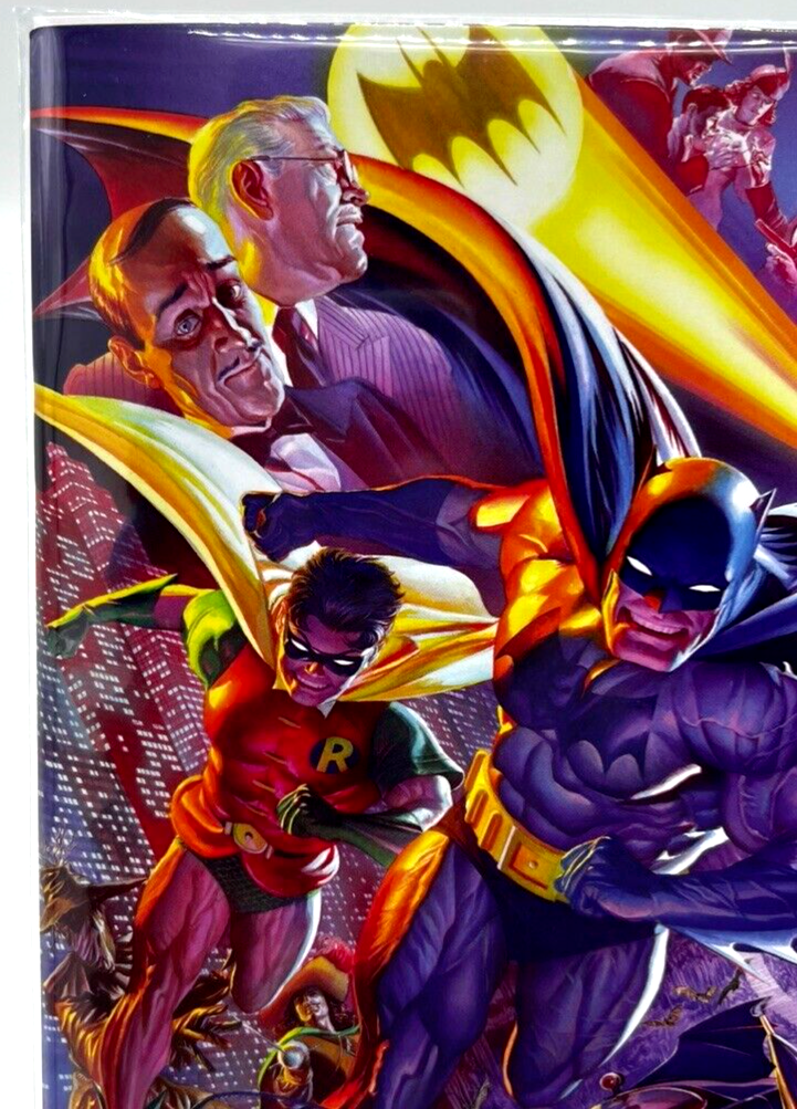 THE HISTORY OF BATMAN ALEX ROSS 75TH ANNIVERSARY VIRGIN LIMITED EDITION 250