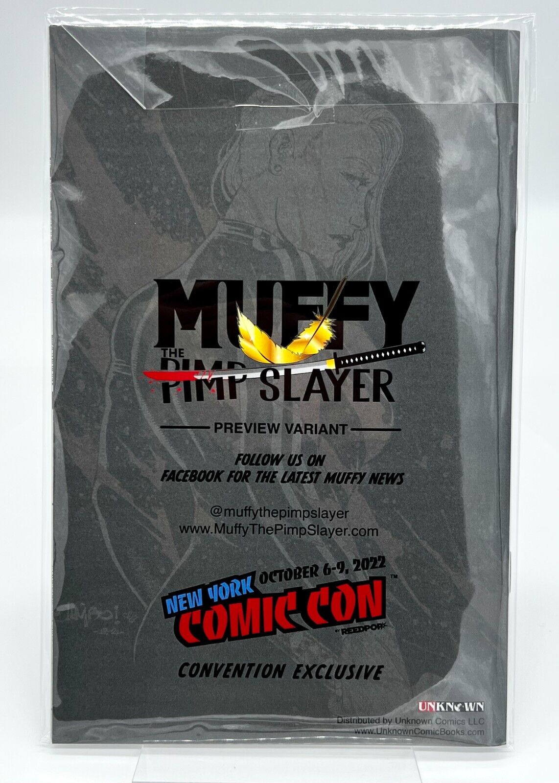 Muffy The Pimp Slayer #2 PABLO LOBOS VILLALOBOS VIRGIN METAL NYCC LIMITED #3/10