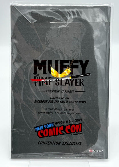 Muffy The Pimp Slayer #2 PABLO LOBOS VILLALOBOS VIRGIN METAL NYCC LIMITED #3/10