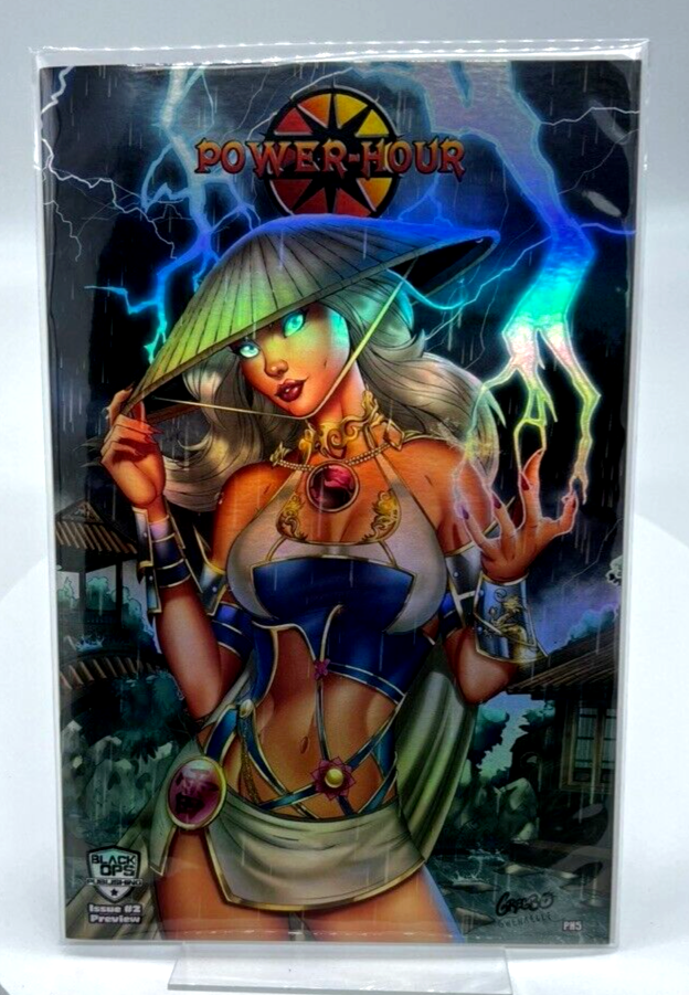 Power Hour #2 MORTAL KOMBAT RAIDEN GREGBO FOIL LIMITED PUBLISHER EDITION #5/5