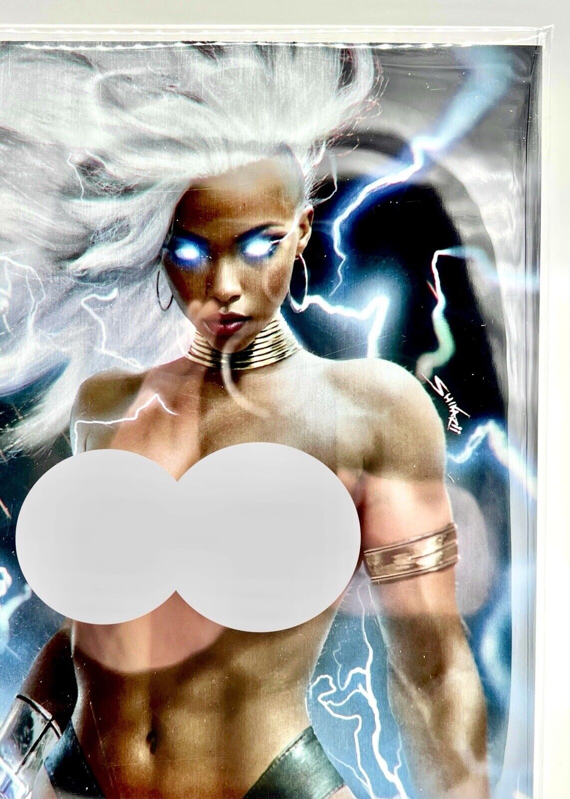 Power Hour #2 STORM X-MEN SHIKARII  Virgin METAL PUBLISHER Edition PH#2/5