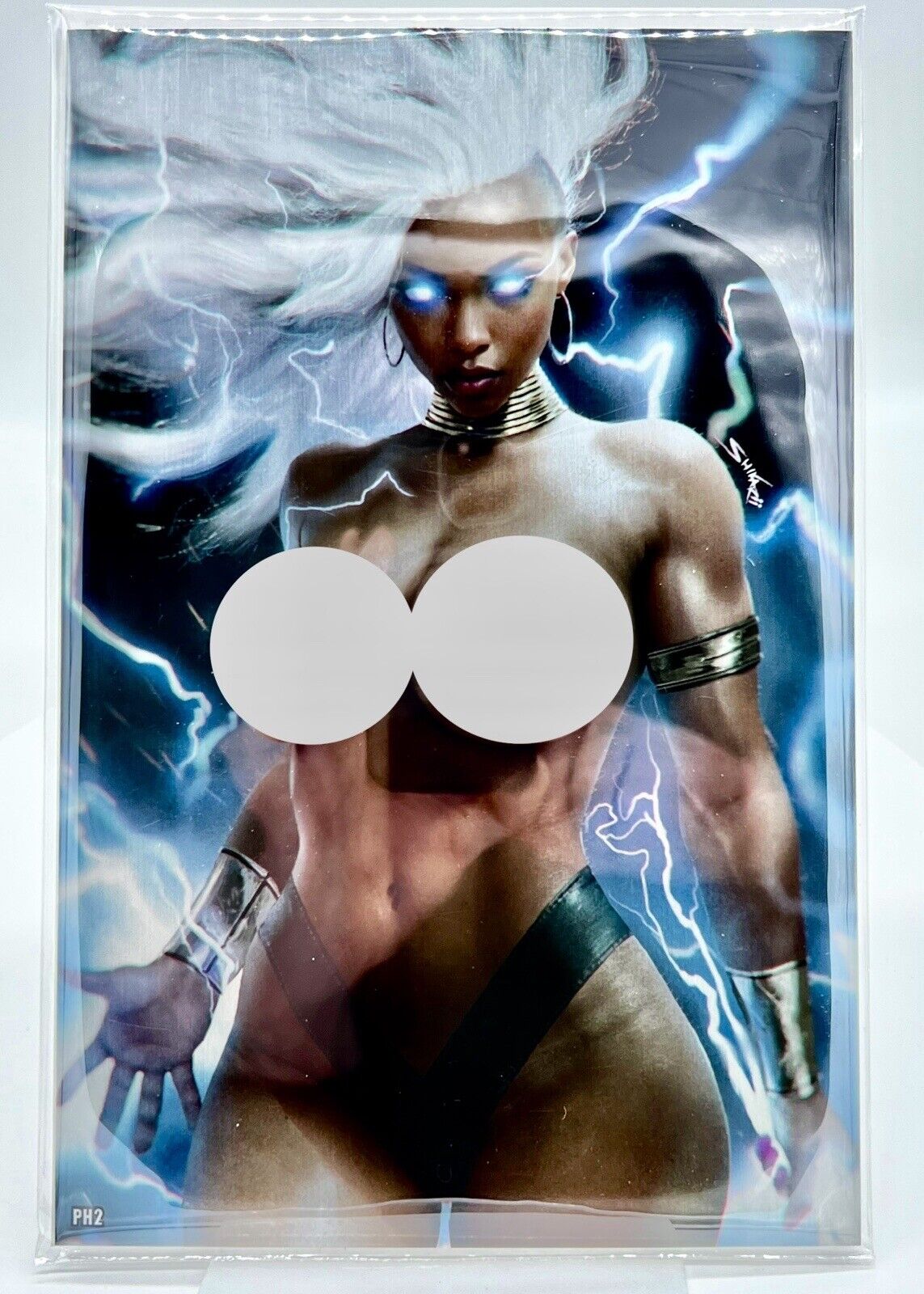 Power Hour #2 STORM X-MEN SHIKARII  Virgin METAL PUBLISHER Edition PH#2/5