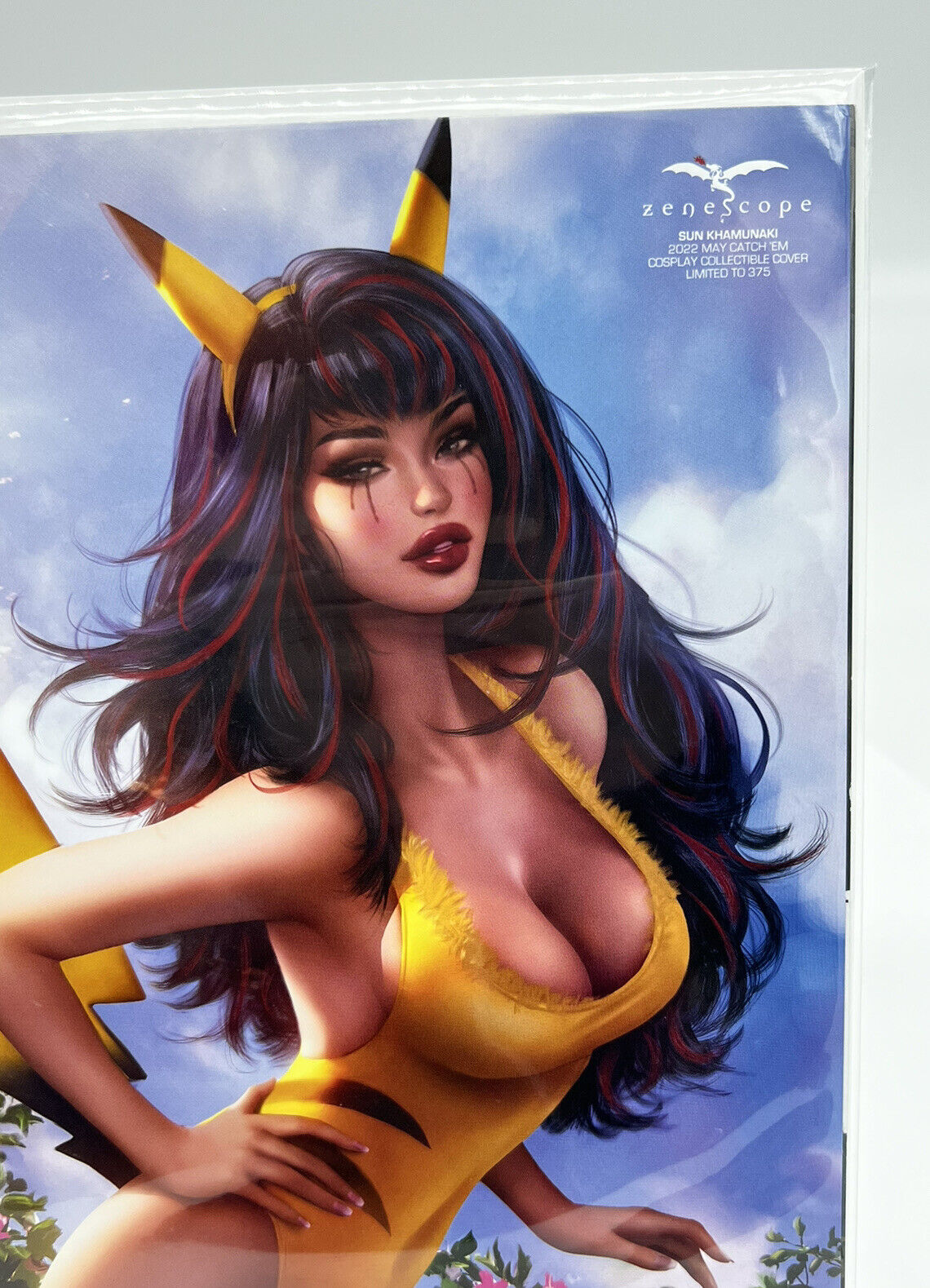 ZENESCOPE 2022 MAY CATCH EM SUN KHAMUNAKI LTD 375 POKEMON PIKACHU