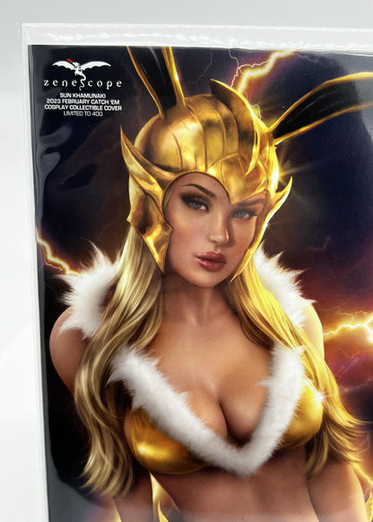 ZENESCOPE 2023 FEBRUARY CATCH 'EM SUN KHAMUNAKI LIMITED TO 400 | ZAPDOS POKÉMON