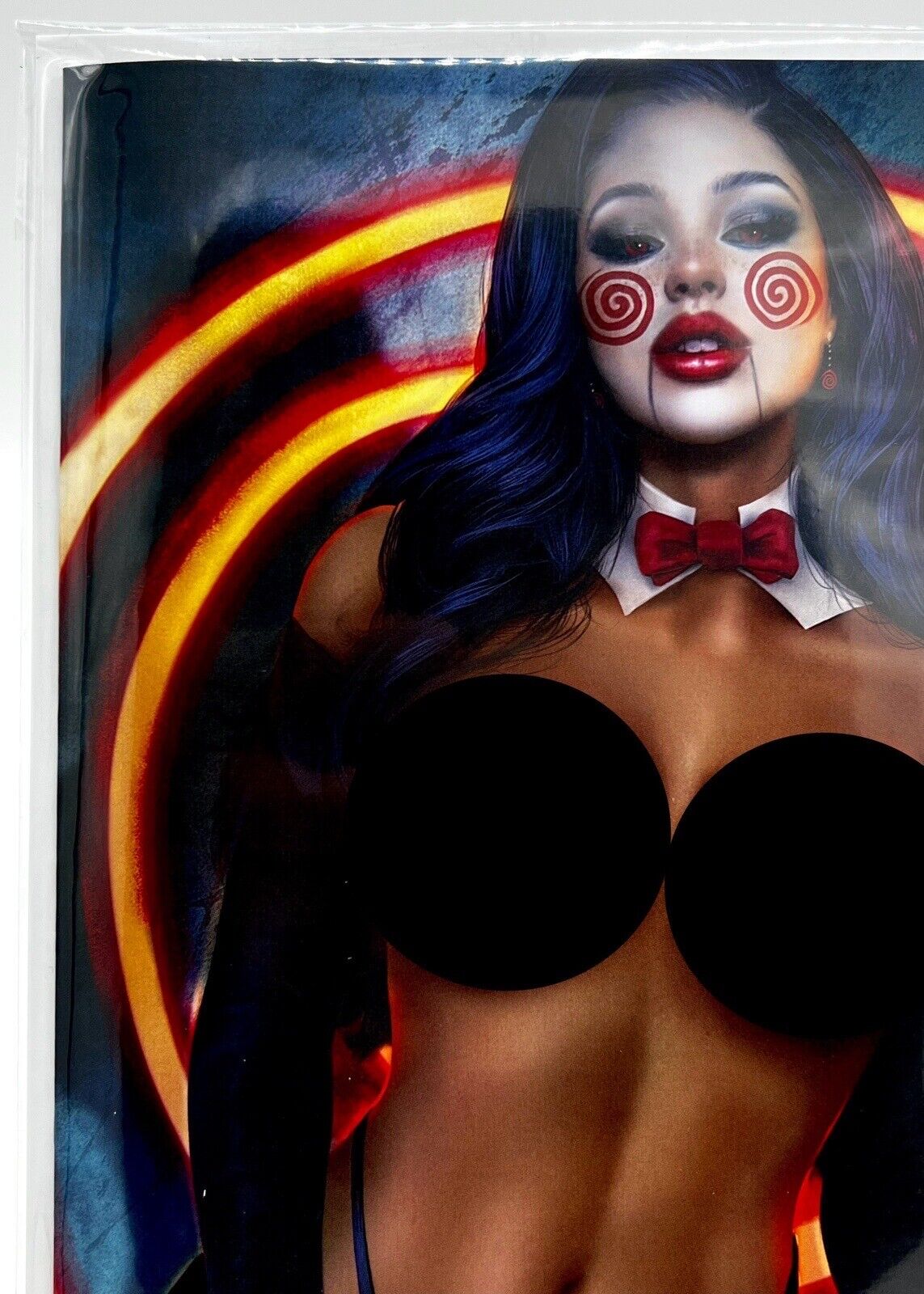 PUMPKIN #2 JIGSAW SAW MOVIE COSPLAY SUN KHAMUNAKI VIRGIN FOL LIMITED EDITION 3O