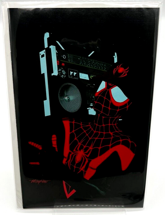 Miles Morales Spider-Man #35 Mike Mayhew VIRGIN LIMITED EDITION 1000 LL Cool J