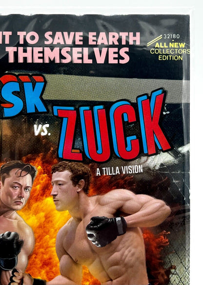 MUSK VS. ZUCK by TILLAVISION NYCC 2023 EXCLUSIVE LIMITED EDITION 250