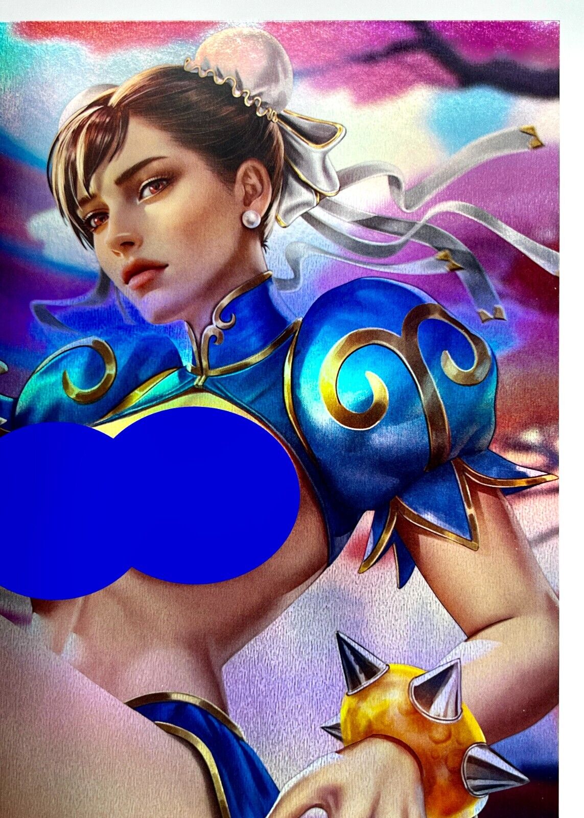 DUTY CALLS GIRLS CHUN LI STREET FIGHTER BRIAN MIROGLIO VIRGIN FOIL LIMITED 20