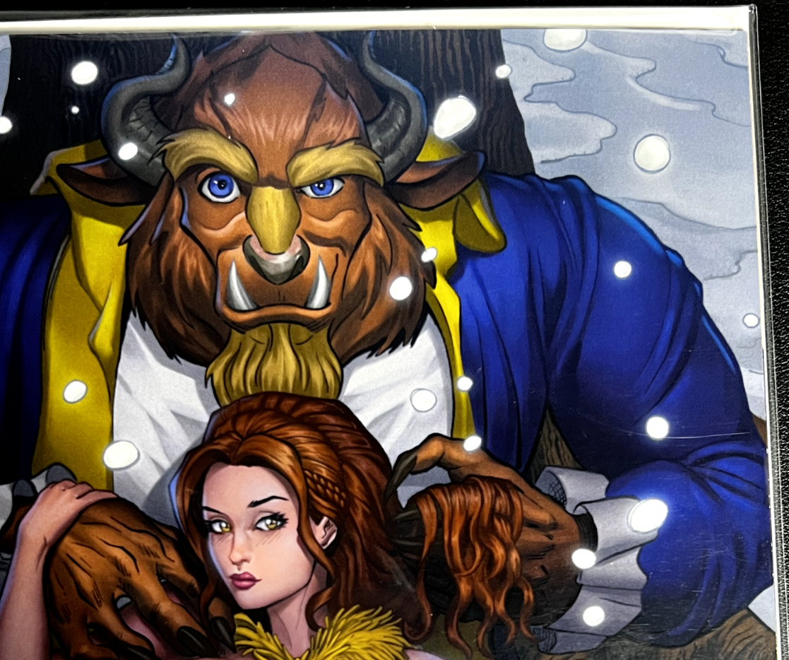 M HOUSE BEAUTY AND THE BEAST ALFRET LE EZEQUIEL DOMINGUEZ BELLE MELINDAS COMICS