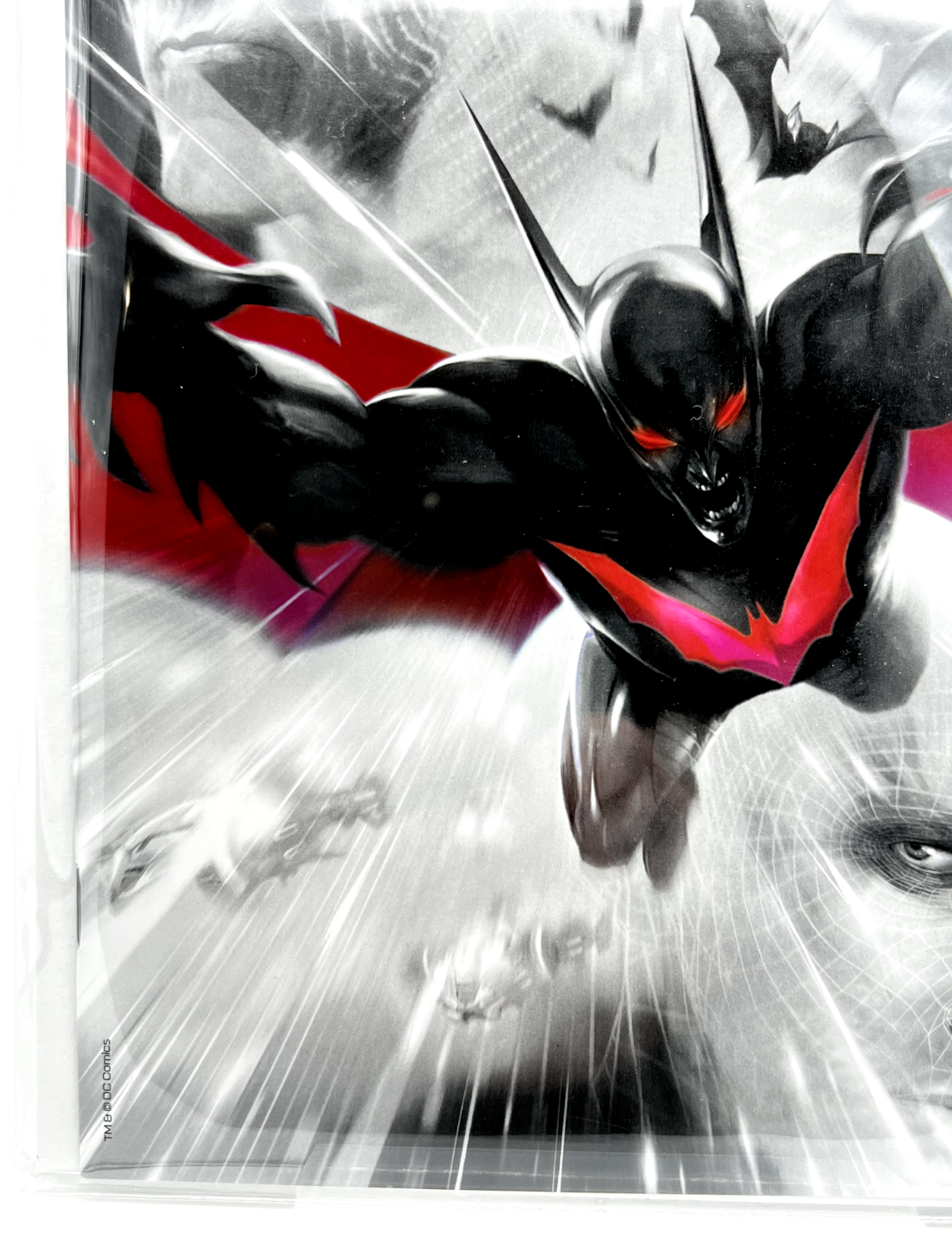 BATMAN BEYOND #1 FRANCESCO MATTINA VIRGIN LIMITED EDITION #222/666 COPIES NYCC