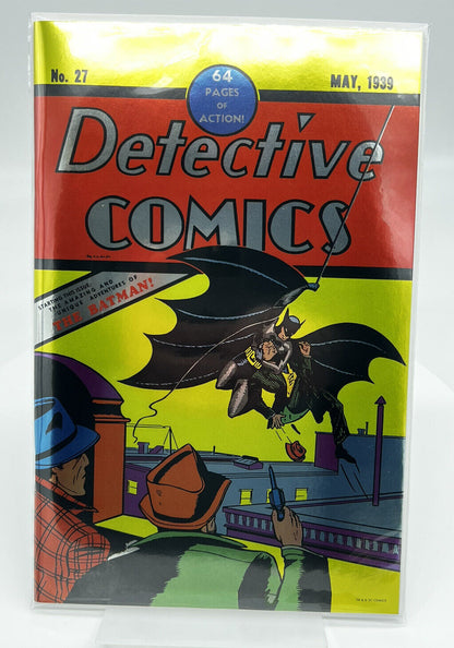 DETECTIVE COMICS 27 FACSIMILE EDITION FOIL LIMITED 1000 NYCC BOB KANE COMIC MINT