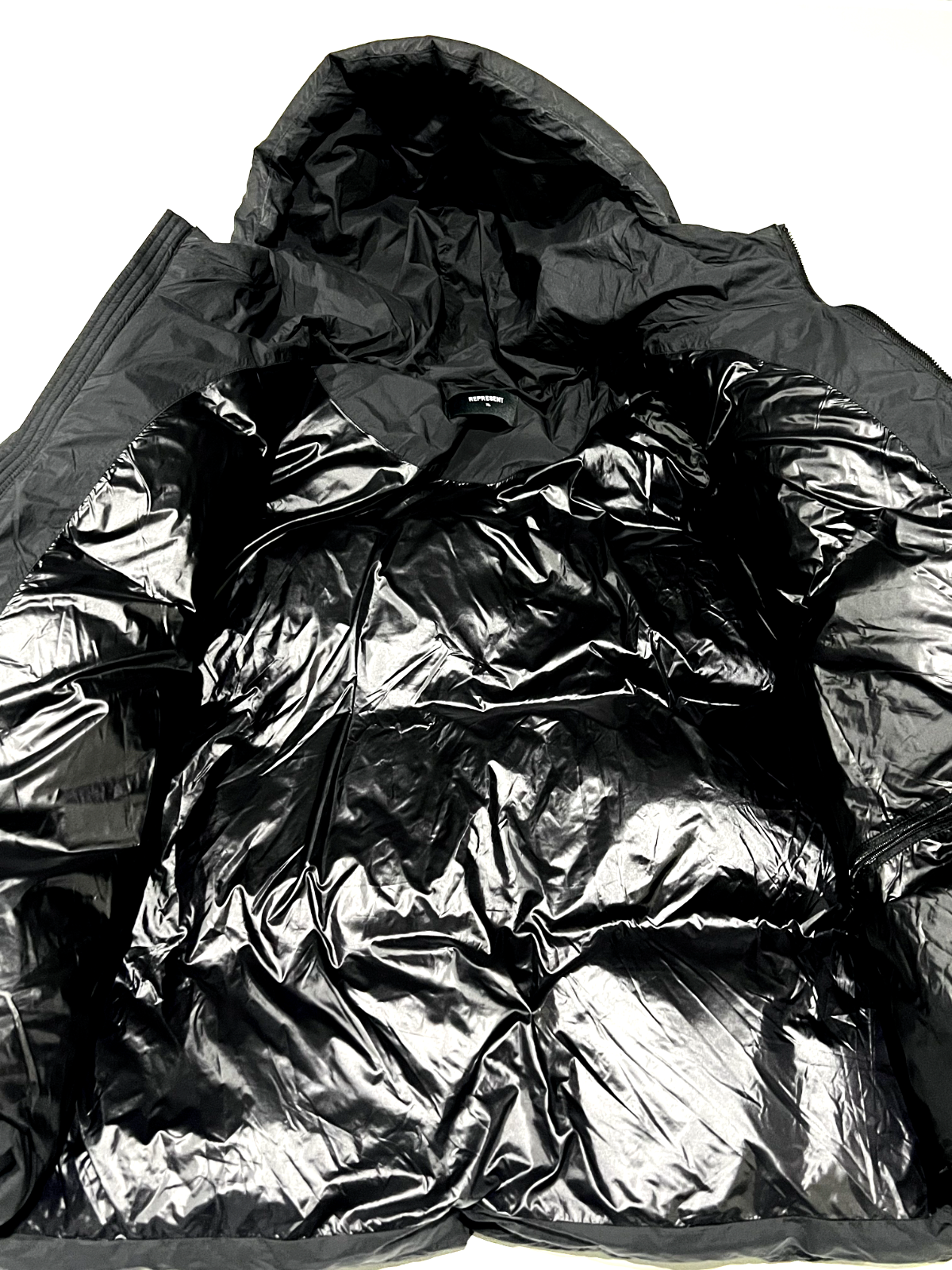 REPRESENT CLO BLACK PUFFER JACKET XL EXTRA LARGE