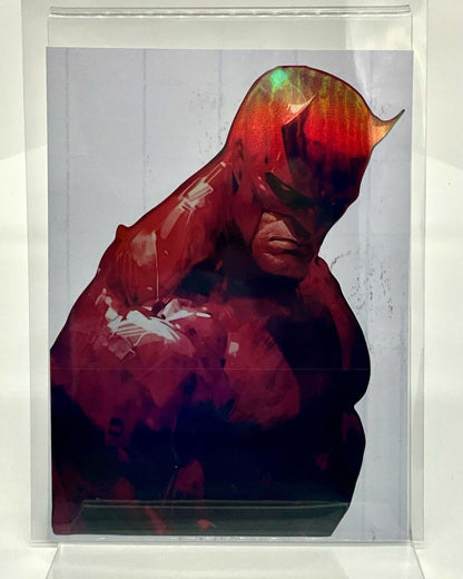 DARE DEVIL PREMIUM HOLOGRAPHIC VINYL STICKER 6” X  4”  Marvel