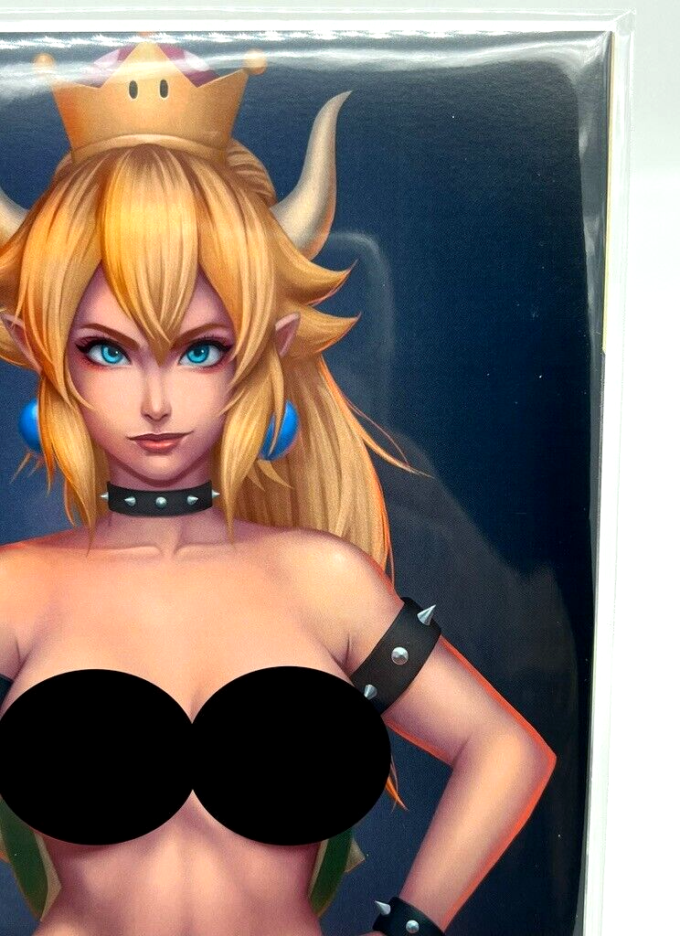 M HOUSE PEACH BOWSETTE CARLOS VASS VIRGIN MELINDA'S COMICS SUPER MARIO BOWSER