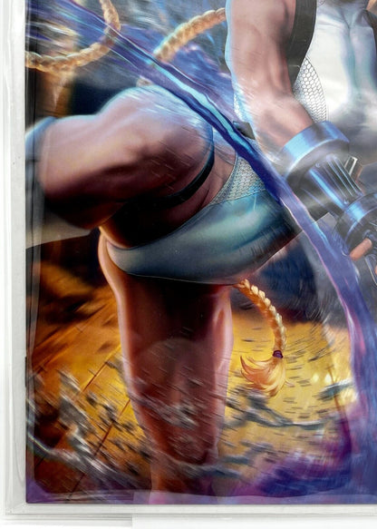 Street Fighter MASTERS #1 CAMMY Ariel Diaz VIRGIN LIMITED EDITION #417/500