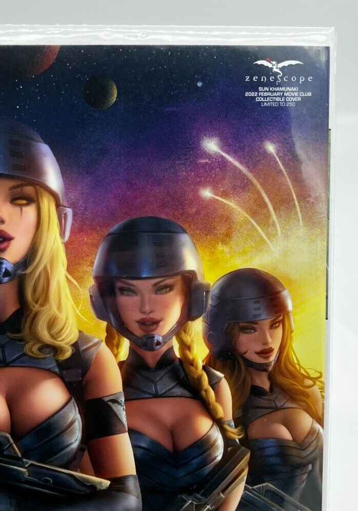 ZENESCOPE 2022 FEBRUARY MOVIE CLUB SUN KHAMUNAKI STARSHIP TROOPERS LIMITED 250