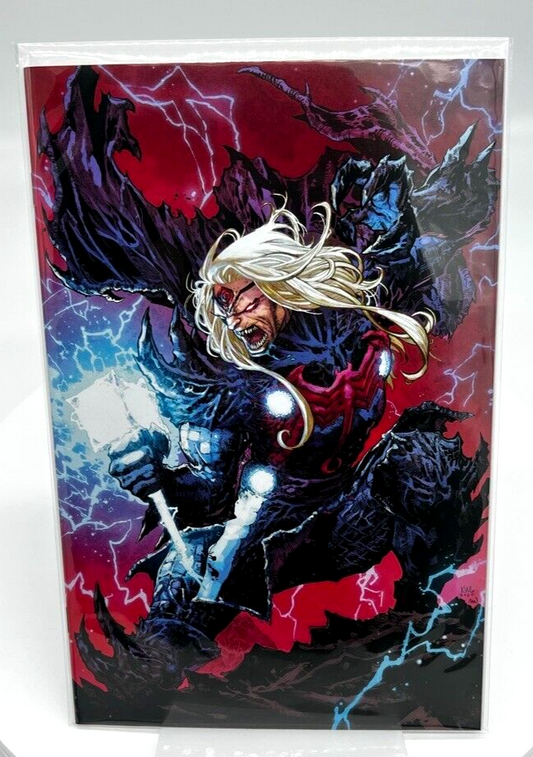 THOR #10 LASHLEY KNULLIFIED OLIVIER COIPEL VIRGIN VENOM KNULL SPIDER-MAN MARVEL