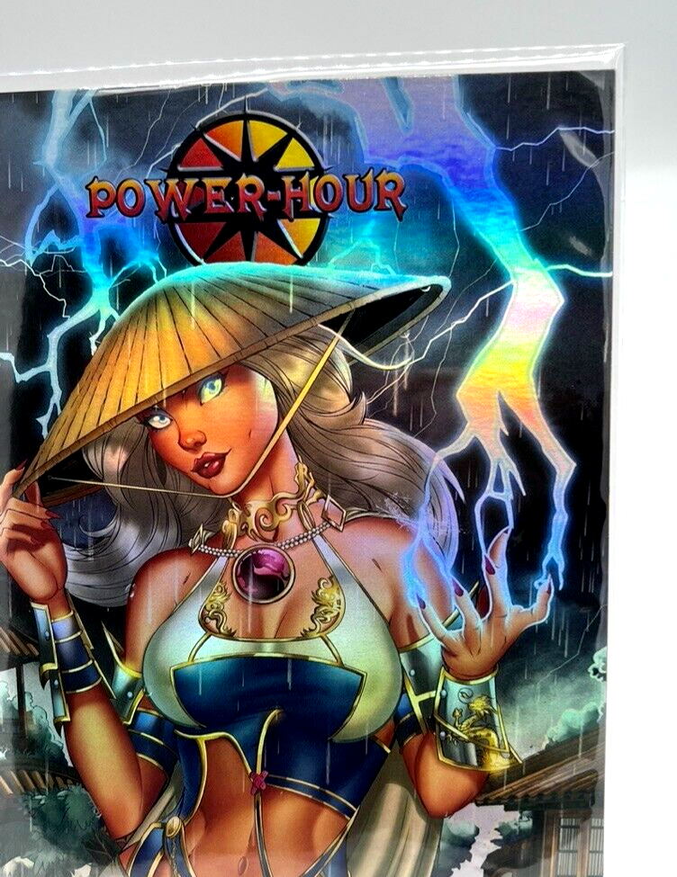 Power Hour #2 MORTAL KOMBAT RAIDEN GREGBO FOIL LIMITED PUBLISHER EDITION #5/5