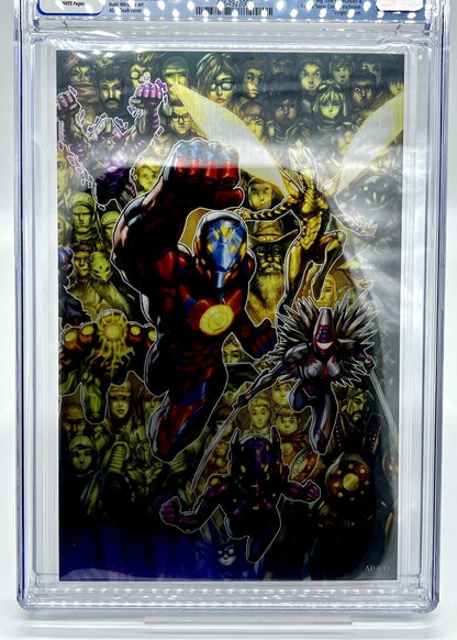 We Live #1 V2  Alan Quah Virgin Metal LTD ARTIST EDITION AP 9/15 CGC 9.9 GRADED