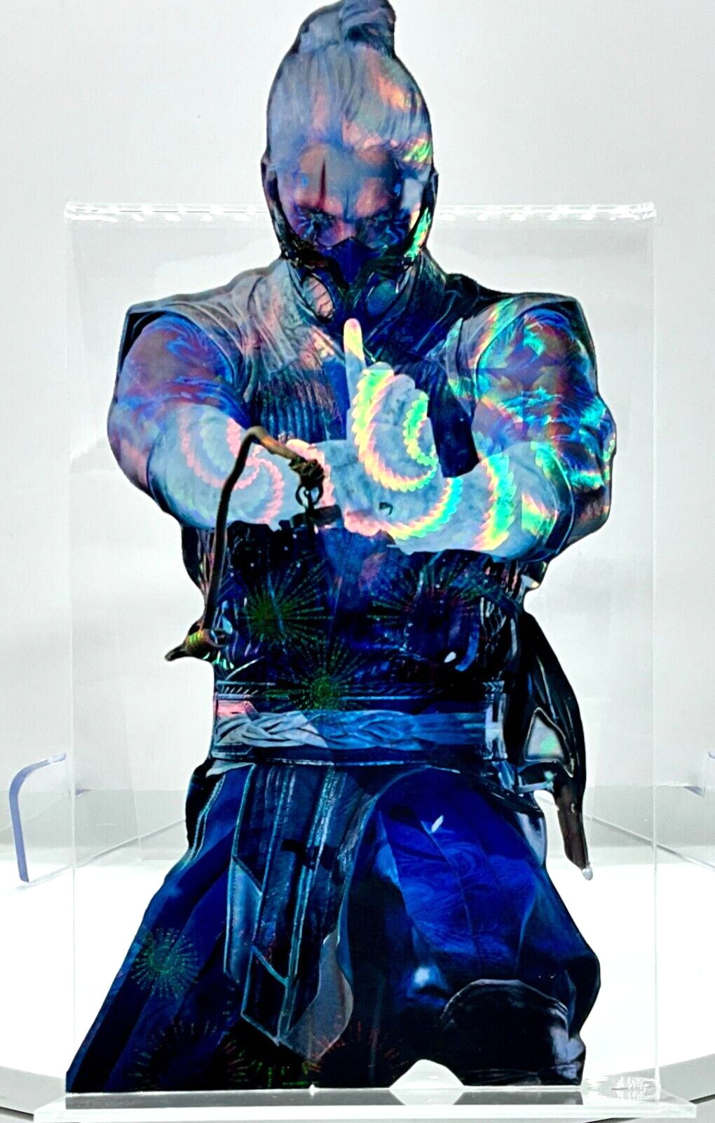 MORTAL KOMBAT SUBZERO  HOLOGRAPHIC PREMIUM VINYL STICKER 7"x4" SCORPION