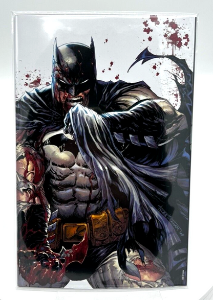 BATMAN #126 BATTLE DAMAGE TYLER KIRKHAM VIRGIN LIMITED EDITION 1000