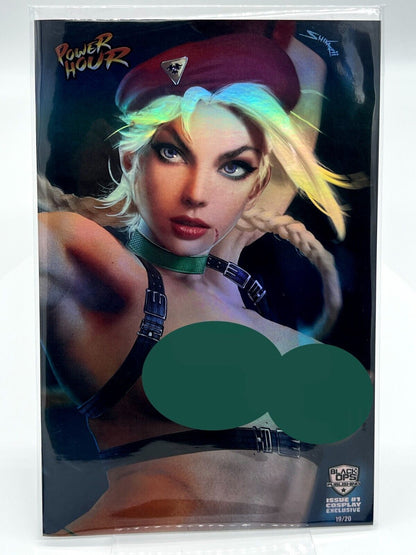 Power Hour #1 Cammy Street Fighter SHIKARII Close Up FOIL LIMITED EDITION #19/20