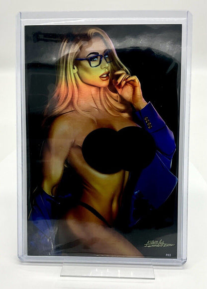 POWER HOUR 2 SUPER GIRL FERNANDO ROCHA FOIL LIMITED PUBLISHER  EDITION  #3/5