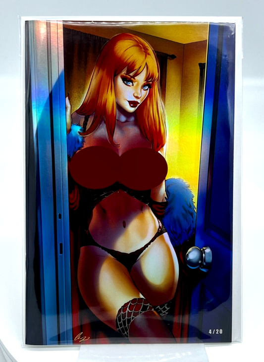 SPIDER-MAN MARY JANE MJ ELIAS CHATZOUDIS VIRGIN FOIL LIMITED EDITION #4/20