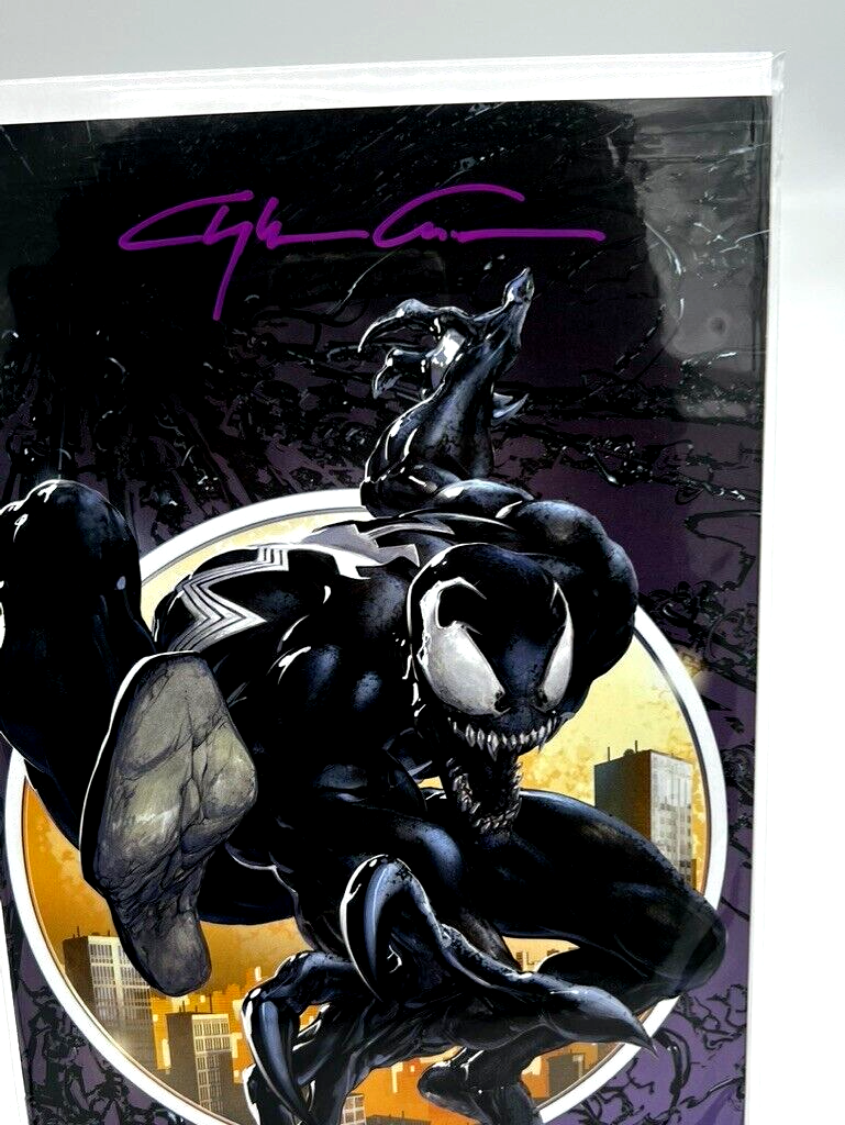 Venom First Host #1 Clayton Crain Virgin SIGNED LIMITED EDITION 1000 COPIES