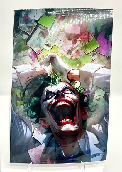 THE JOKER ART PRINT 11X17 INCH DC COMICS HARLEY QUINN BATMAN DARK KNIGHT POSTER